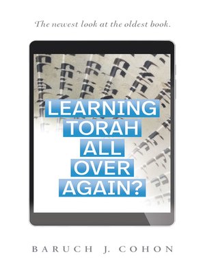 cover image of Learning Torah  All over Again?